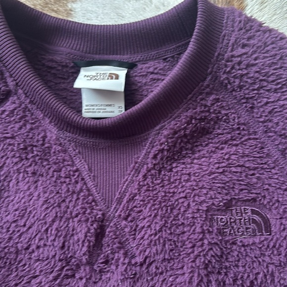 The North Face fuzzy sweater - Picture 2 of 4